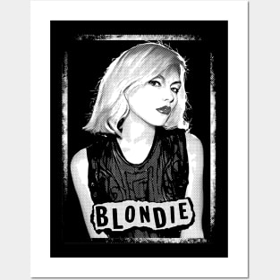 Vintage Blondie Band Fan Art Design Posters and Art